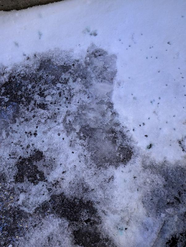 Doesn't melt ice or snow effectively.