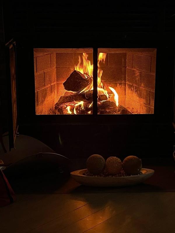 Feu de foyer partis avec 2 blocs de Firestart