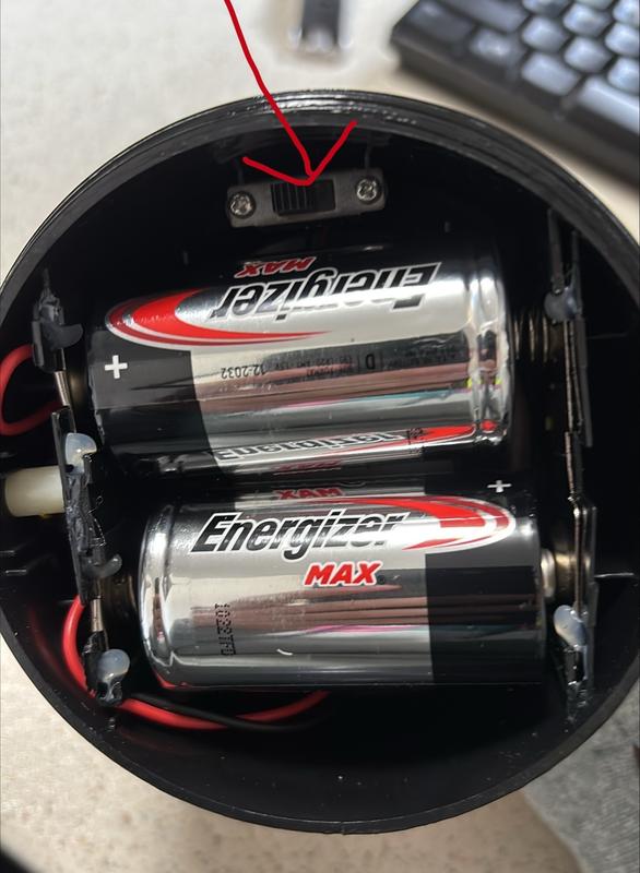 Location of light sensor switch