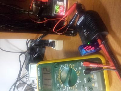 AC output voltage,USB voltage and standby current
