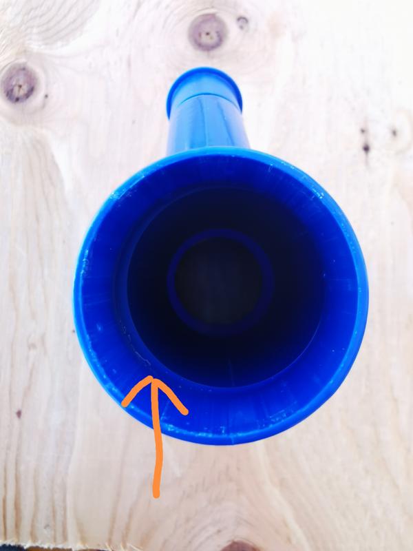 Mis-aligned inner tube