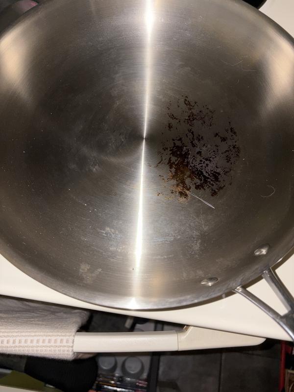 My damaged pan.