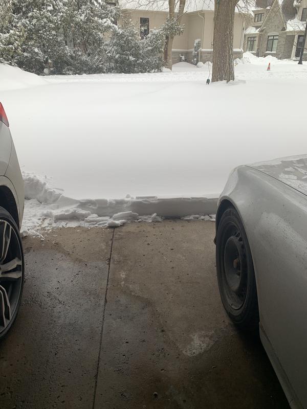 Dealt with all this snow with ease (with the help of a snowblower of course)