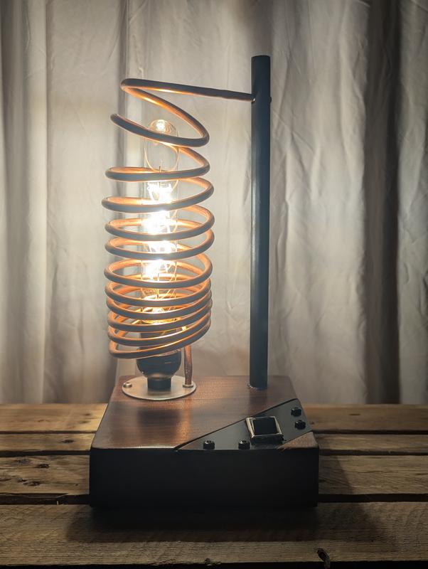 My steam punk lamp