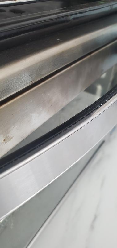 Metal gets extremely hot behind handle