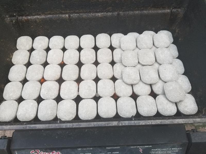 More then enough for 1 layer. But is not enough to cover all the holes that the flames can escape from. Will need 2 bags for 1 grill of my size.