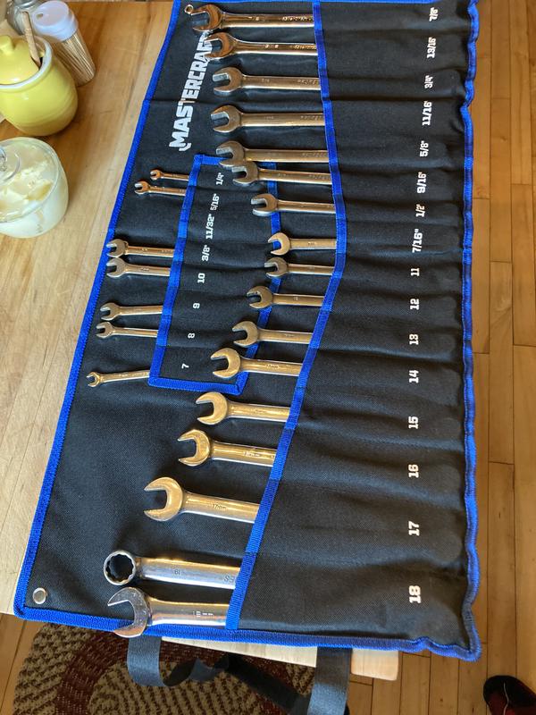 Loaded with wrenches