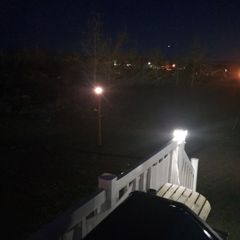 New style...shines out and not down post