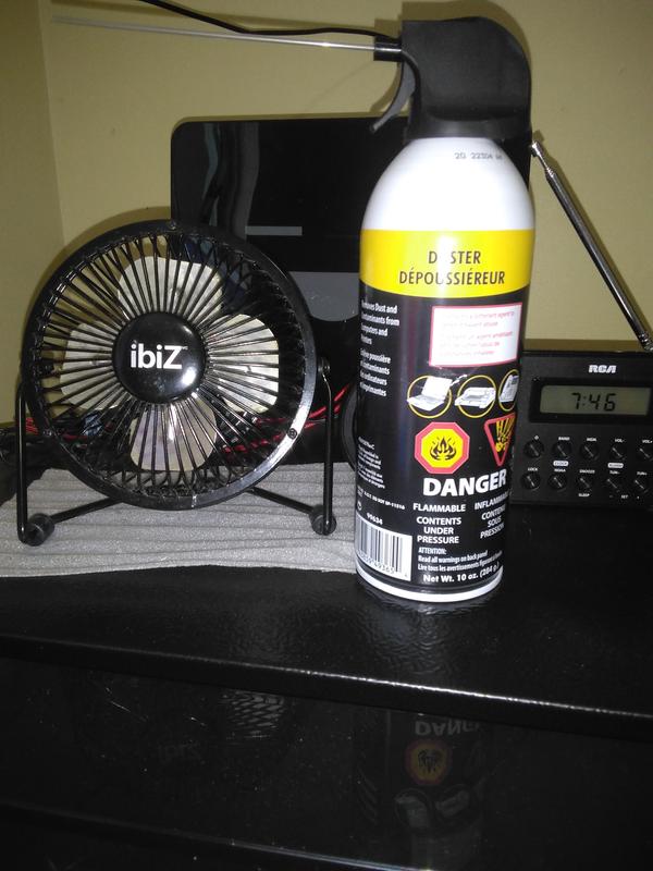 I Love My Little Fan And It Gets Cleaned Every Second Day . It Is Ready to Get Cleaned Two Day As You Can See.