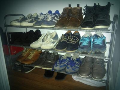 Shoes on the rack