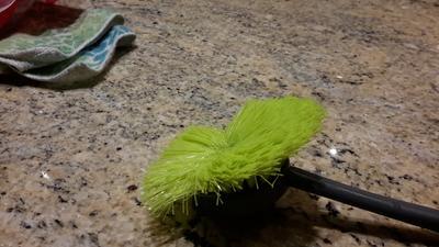 After 1 use in hot water