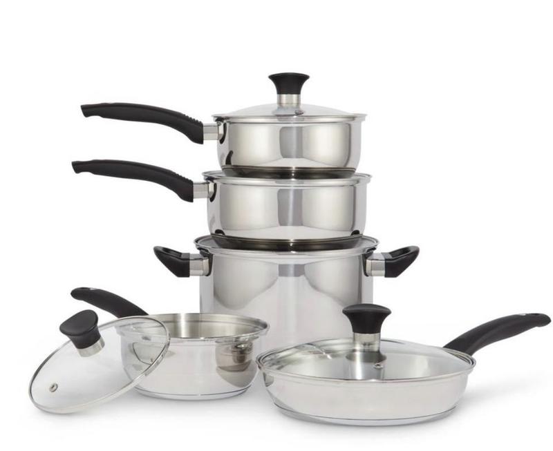 I love this set of stainless steel pots , nice and light