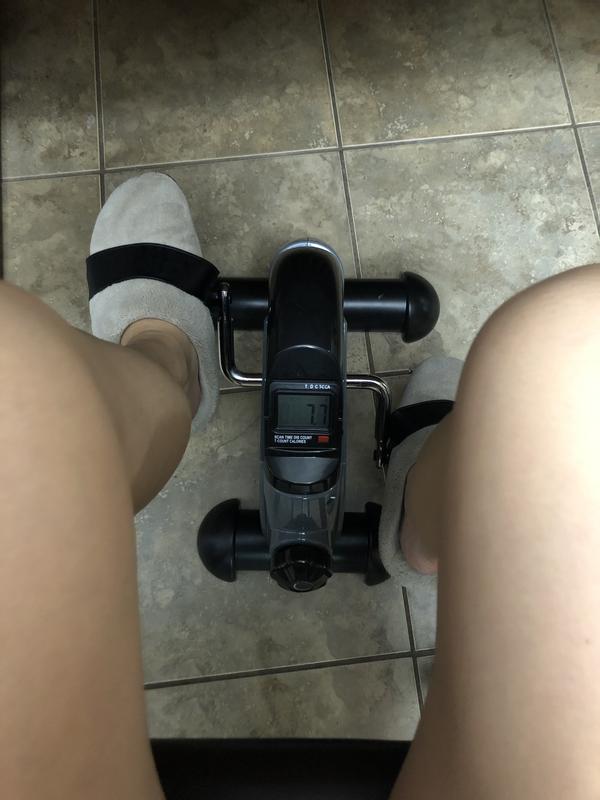 Works perfect with my house slippers