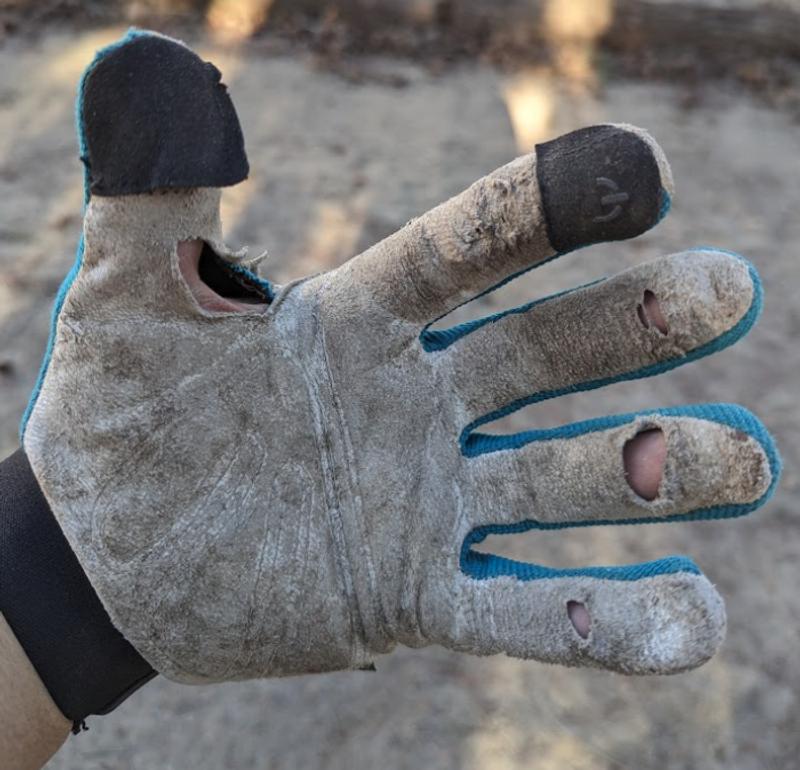 After 3 days of spring clean up and yardwork