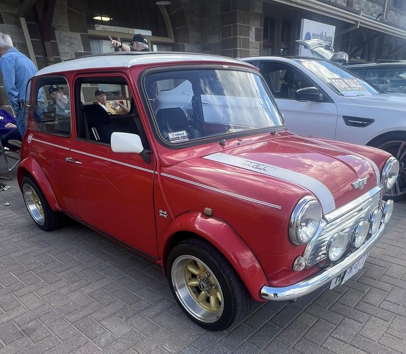 In this car!