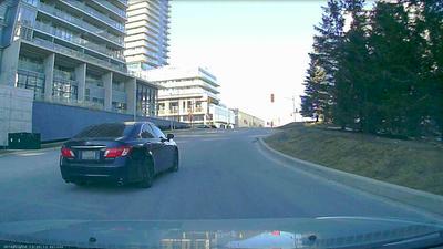 Screen Capture of dash cam video
