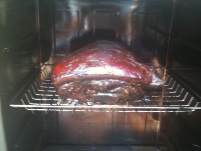 Tasty Pork Shoulder. Smoked to perfection.