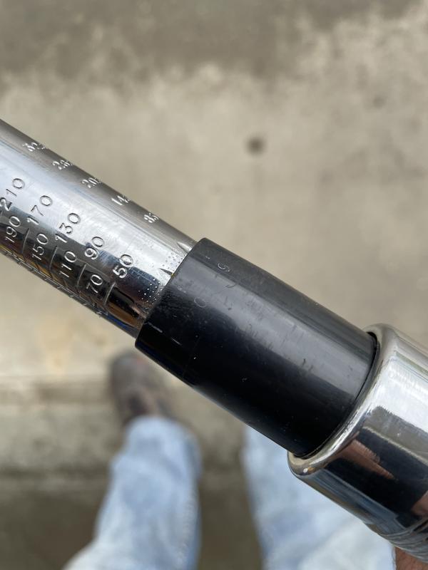 Markings are rubbing off