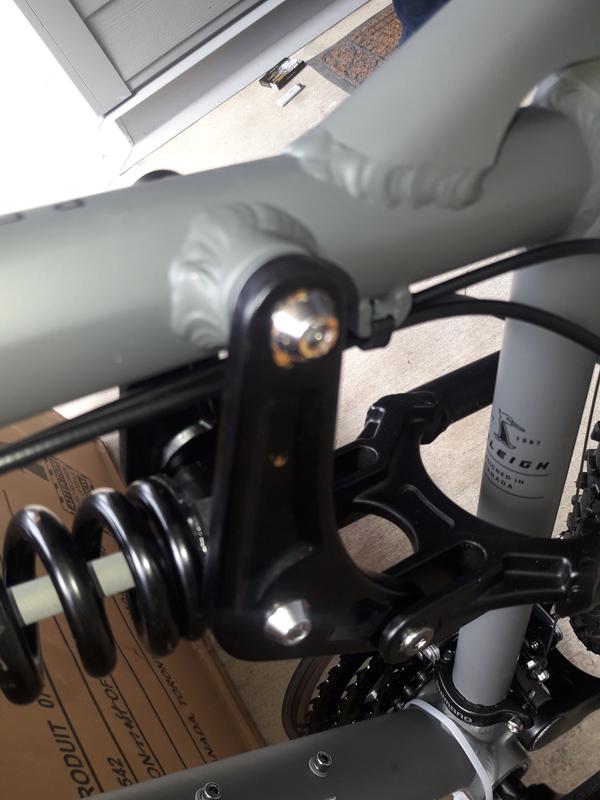 Again out of the box...zoom in on the bolt.