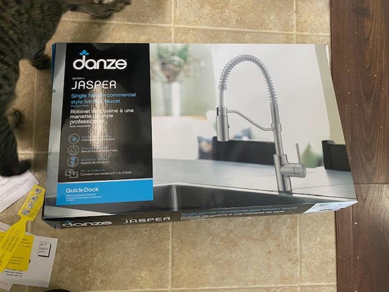 new faucet in package