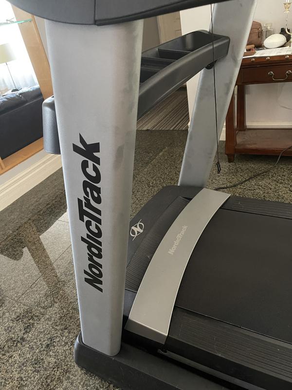 Black spots on uprights.