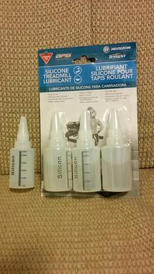 Same as the silicon oil in the new treadmill box