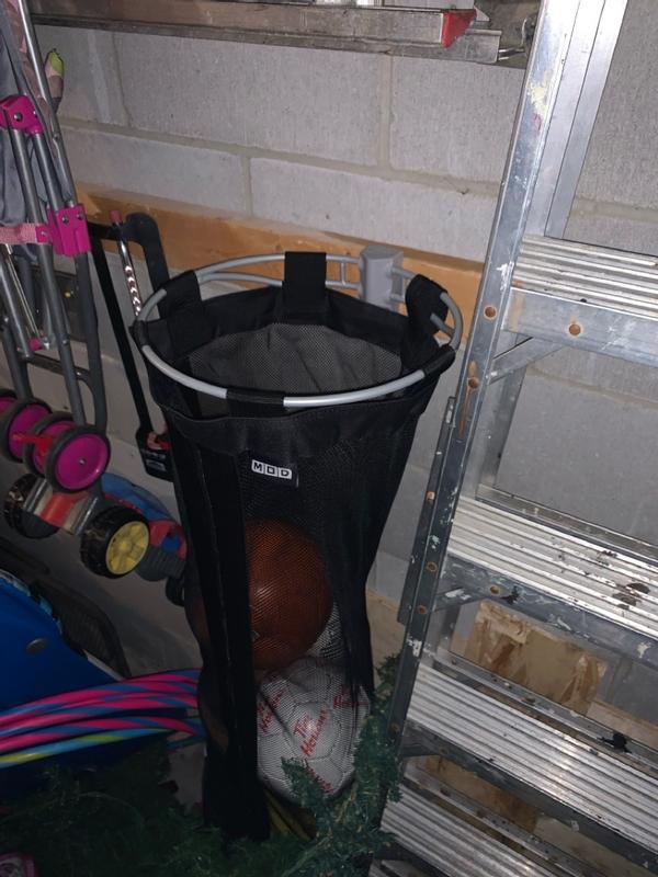 Mastercraft MOD Ball Organizer / Mesh Netting Bag, Holds 8 Basketballs