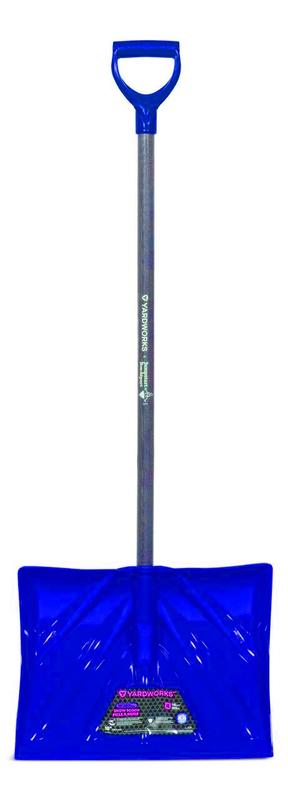 Blue appears more pleasant than red for a snow shovel