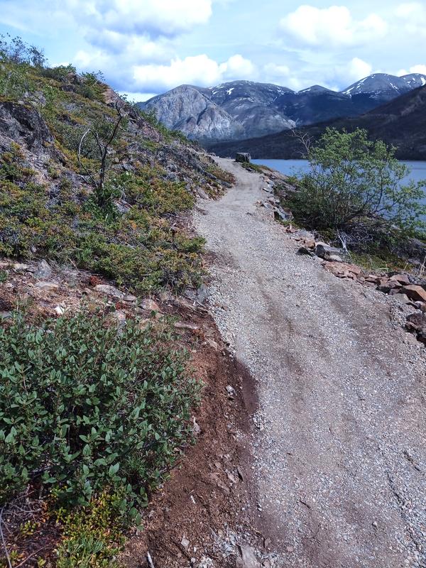 Our latest project at the Conrad campground in south west Yukon