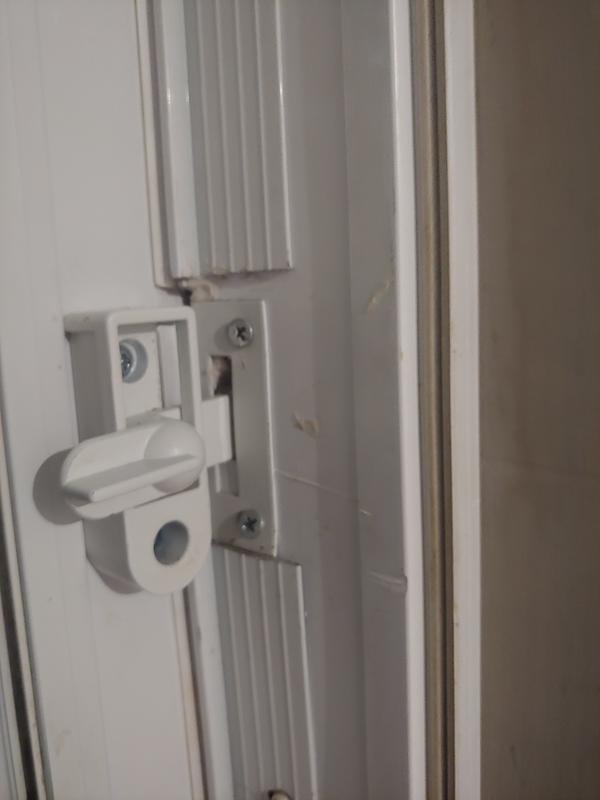 Storm Door dead bolt