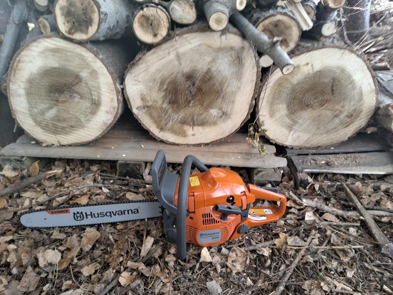 Yeah, it will cut big wood.
