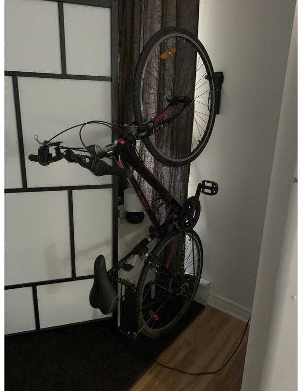 Mastercraft Wall Mount Foldable Horizontal Bike Hook / Bike Hanger, Up to  23-kgs