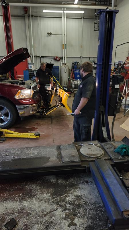 Ok lights ,plow and controls work !