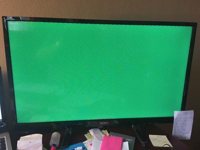 SEIKI Green Screen of Death