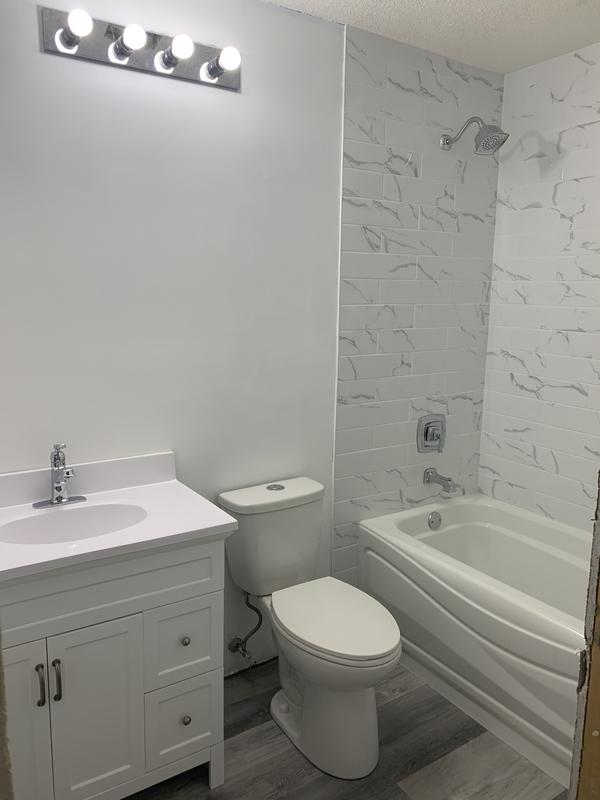 Complete bathroom