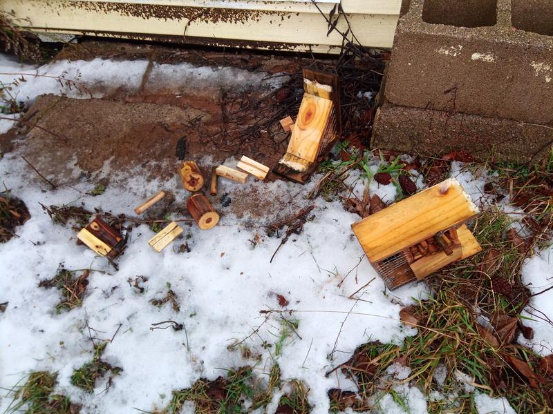 The pieces. Even before falling I was having to fix it up myself.