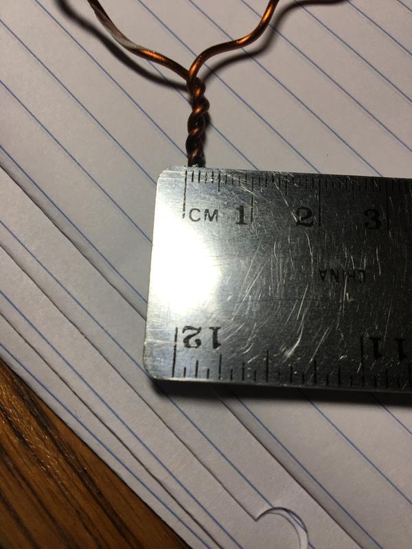 Couldn't even solder these thin wires!