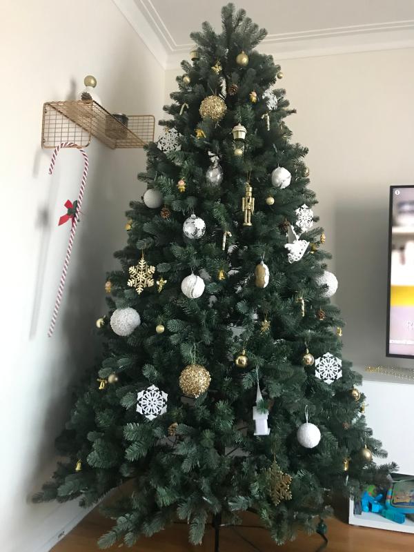 Still have some ornements to put on it but still wanted to show pictures