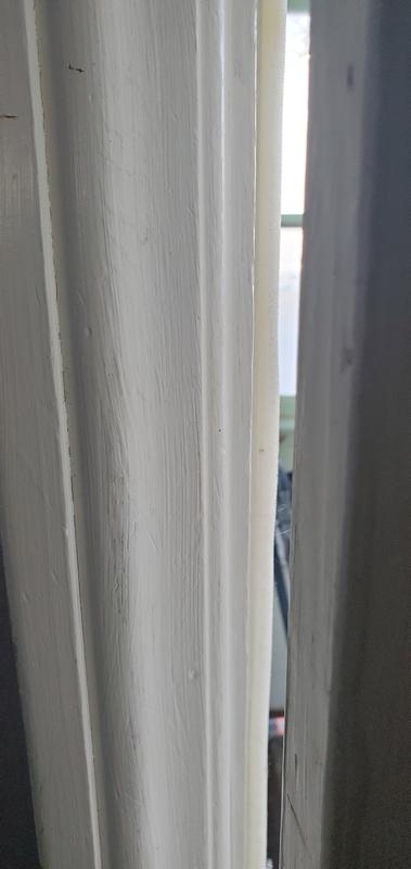 Keeps the cold air in the mudroom