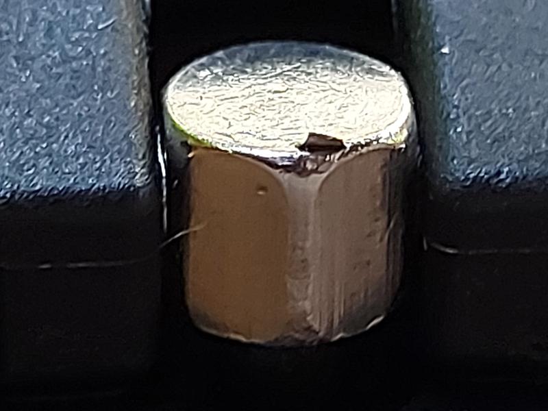 The bolt of the paddle