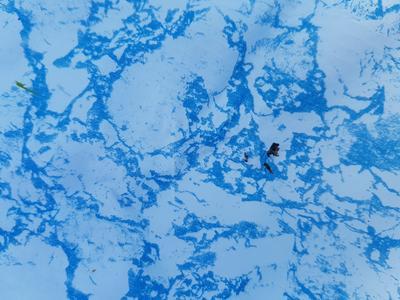 Just a few of the holes found