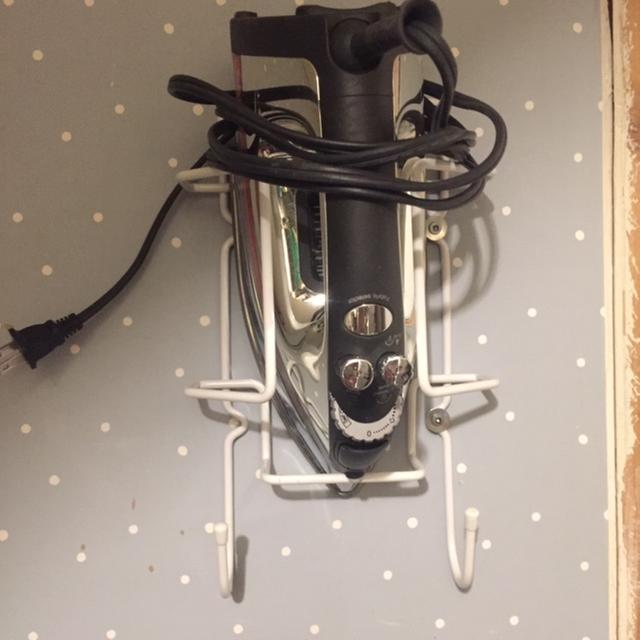 Shark iron only fits upside down!