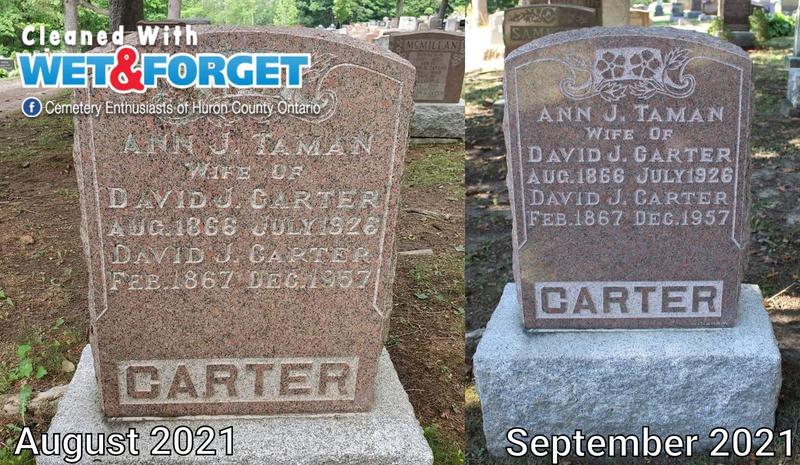 Before and after 1 spray