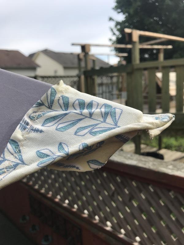 My repair job, such as it is