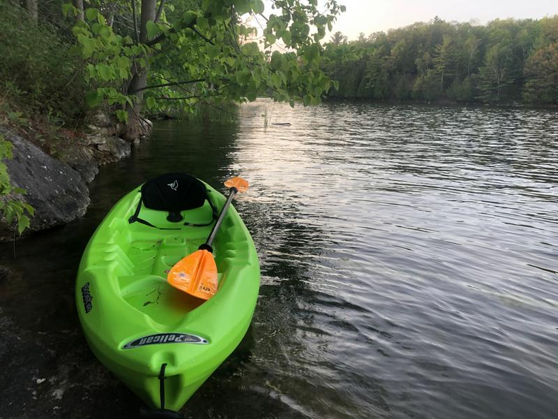 Paddle on Kayak