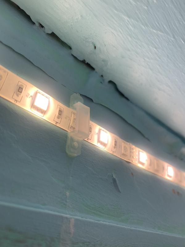 Pics of lights as well as the brackets and button to turn it on and off