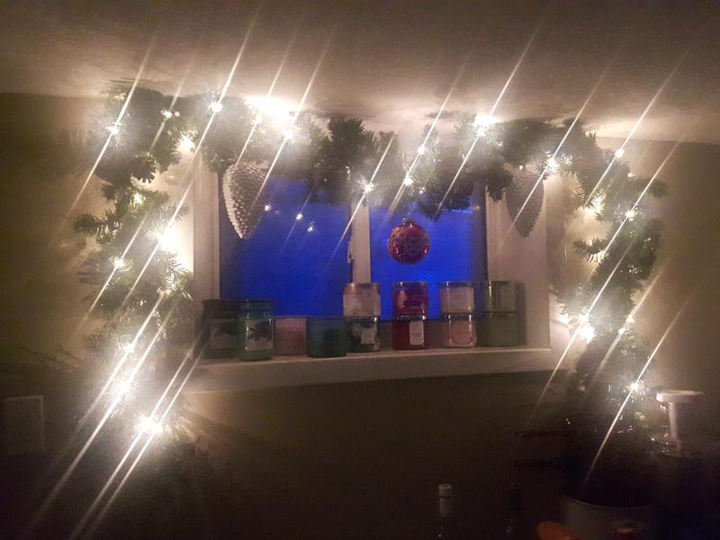 one garland decorated