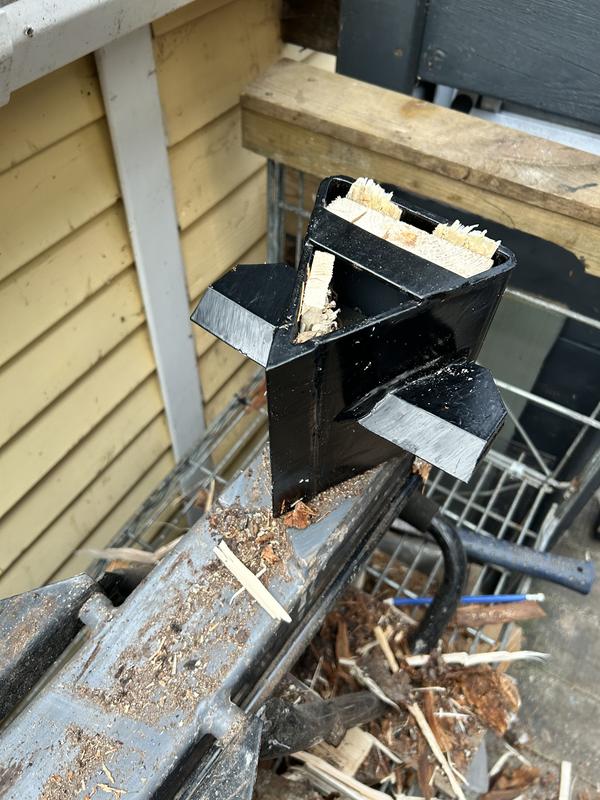 Just split all this wood