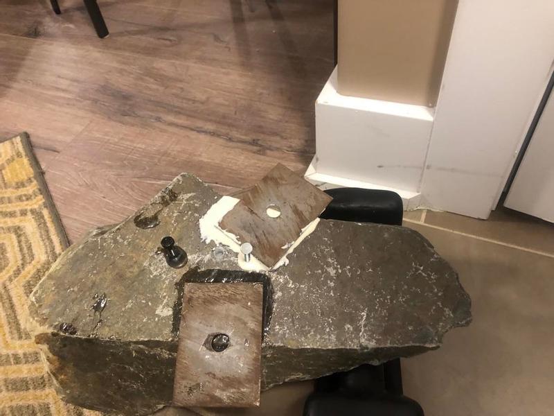 Goop (dark) and Permatex (white)