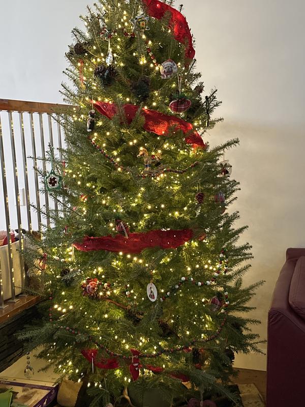 One set of lights to do an 8 foot three.